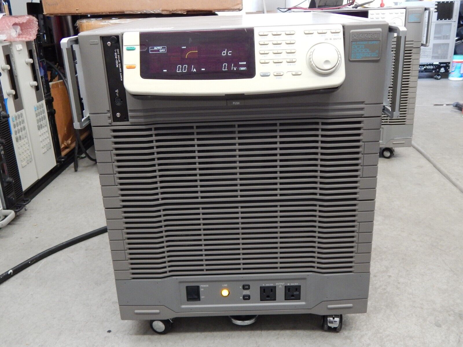 Kikusui PCR 2000L AC/DC Power Supply, GPIB Kikusui PCR 2000L AC/DC Power Supply, GPIB